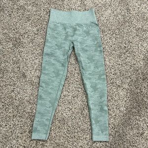 Green Adapt Camo Seamless Gymshark